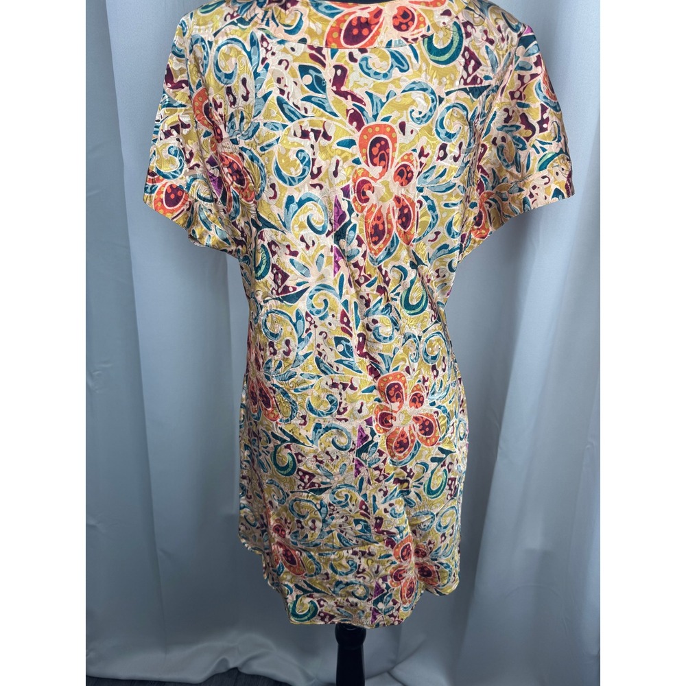 Vintage Victoria's Secret Gold Label Nightgown Floral Sleep Shirt Petite Small - Picture 4 of 8